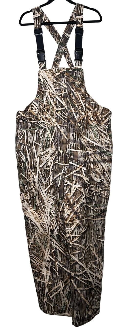 Gamehide Camo Mossy Oak Insulated Hunting Coat Shadow Grass Outdoor Mens XXL